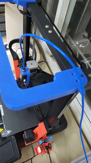 Thanh LED cho Ender 3 V3 KE tích hợp giá dẫn ống PTFE - Image 8