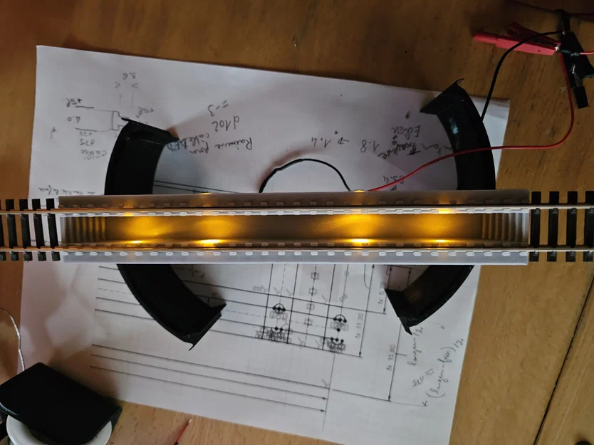 Fosse bảo dưỡng/kiểm tra mô hình tàu hỏa tỉ lệ HO - Image 1