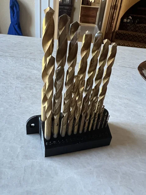 Giá treo mũi khoan hệ mét 1mm - 10mm gắn tường tiện lợi - Image 2