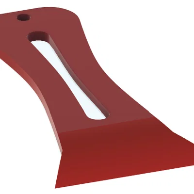 Dụng cụ cạo bàn in 3D (Bed Scraper) - Thiết kế dễ in và bền bỉ