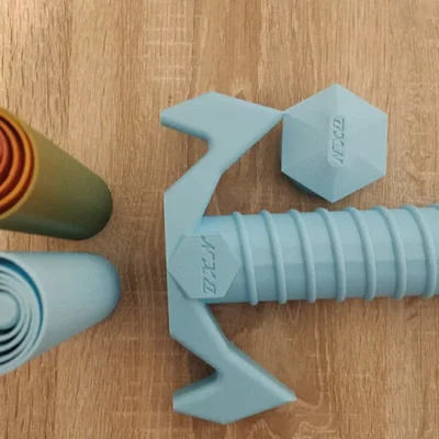 Kiếm xếp gọn - Kiếm phong cách hiệp sĩ - Không cần support V1