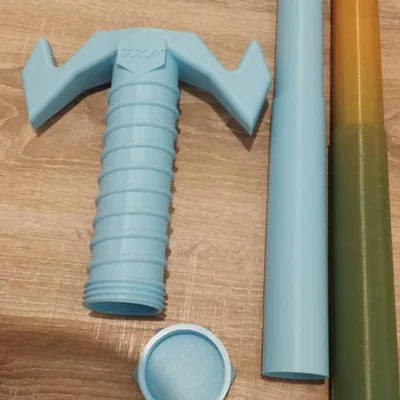 Kiếm xếp gọn - Kiếm phong cách hiệp sĩ - Không cần support V1