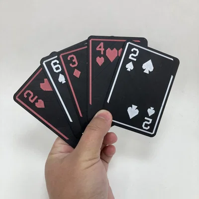 Bộ Bài Tây Nhiều Màu (Dành cho máy in 1 màu)