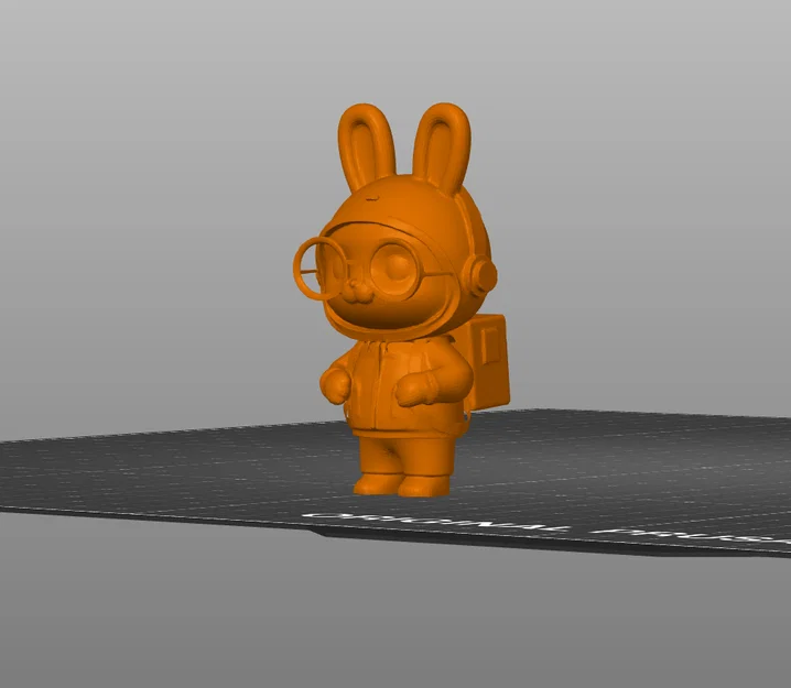 Mô hình 3D nhân vật Baby Bunny phong cách đất sét kawaii - Image 2