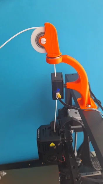 Bộ Dẫn Hướng Sợi Nhựa 360° Cho Ender 3 V3 KE (Có Ngàm Cảm Biến) - Image 1