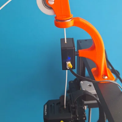 Bộ Dẫn Hướng Sợi Nhựa 360° Cho Ender 3 V3 KE (Có Ngàm Cảm Biến)