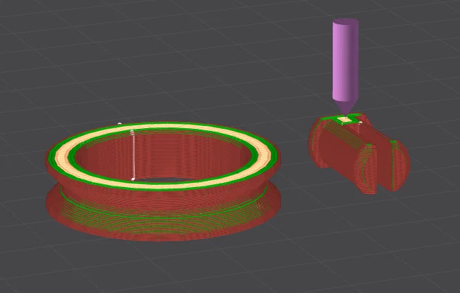 Bộ dẫn hướng sợi nhựa 360 độ cho Ender 3 V3 SE (Tăng hiệu suất in) - Image 2