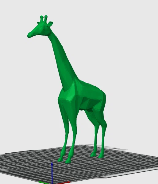 Mô hình Hươu Cao Cổ (Giraffe) thiết kế 3D nghệ thuật độc đáo - Image 2