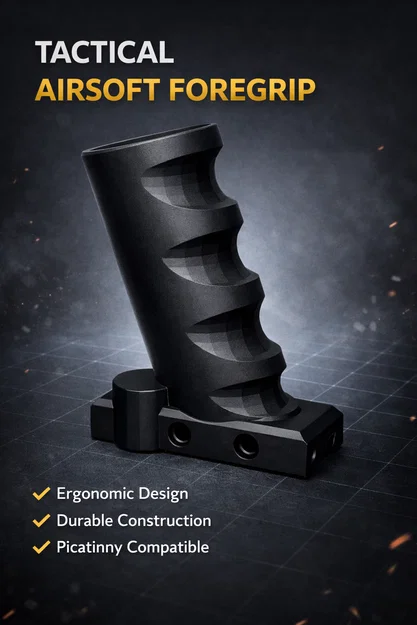 Tay cầm dọc (Foregrip) cho súng Airsoft - Tăng độ chính xác và ổn định - Image 1