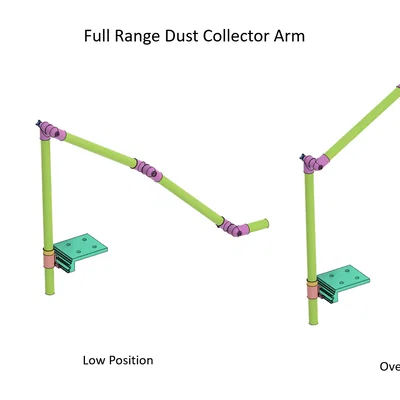 Tay Hút Bụi Linh Hoạt Cho Bàn Festool MFT