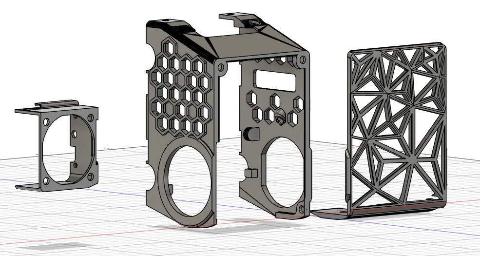 Nâng cấp vỏ quạt 4020 cho đầu đùn máy in Qidi Plus 4 - Image 1
