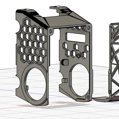 Nâng cấp vỏ quạt 4020 cho đầu đùn máy in Qidi Plus 4