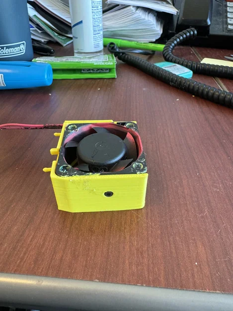 Nâng cấp vỏ quạt 4020 cho đầu đùn máy in Qidi Plus 4 - Image 5