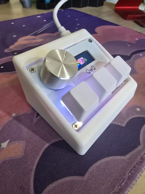 SayoDevice O3C - Bàn phím custom 3 nút kèm núm xoay - Image 1