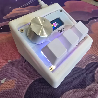 SayoDevice O3C - Bàn phím custom 3 nút kèm núm xoay