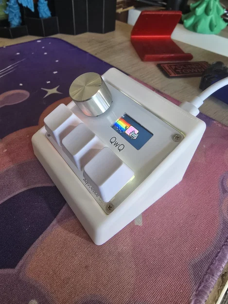 SayoDevice O3C - Bàn phím custom 3 nút kèm núm xoay - Image 2