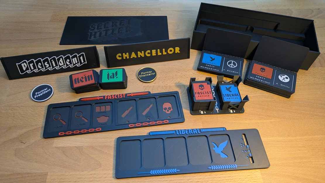 Secret Hitler Ultimate | Bản in sẵn | Hỗ trợ AMS/MMU - Image 1