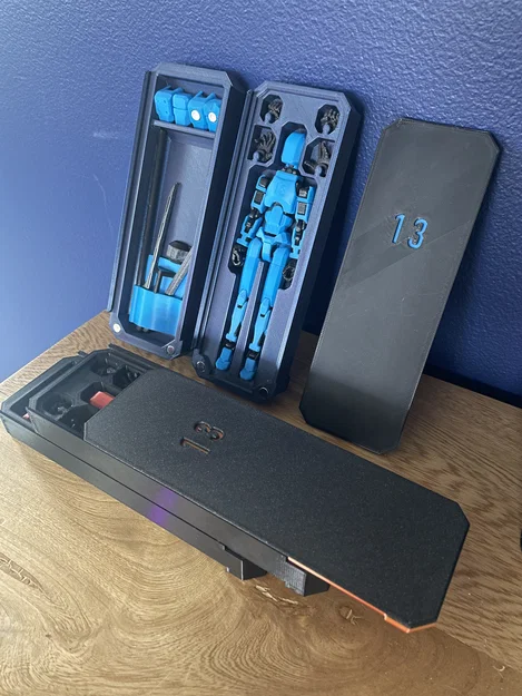 Hộp Đựng Dummy 13 Có Nam Châm Xếp Chồng Được (Bao gồm file STEP) - Image 1