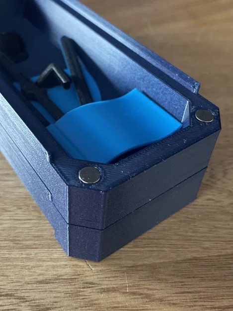 Hộp Đựng Dummy 13 Có Nam Châm Xếp Chồng Được (Bao gồm file STEP) - Image 4