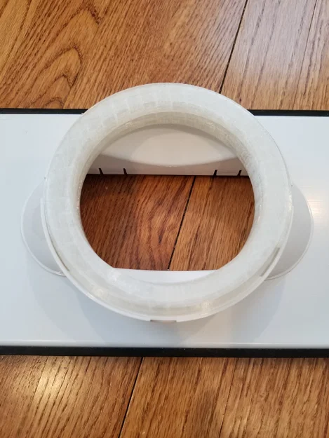 Adapter chuyển đổi ống 4 inch sang bộ thoát hơi cửa sổ máy lạnh 5 inch - Image 3