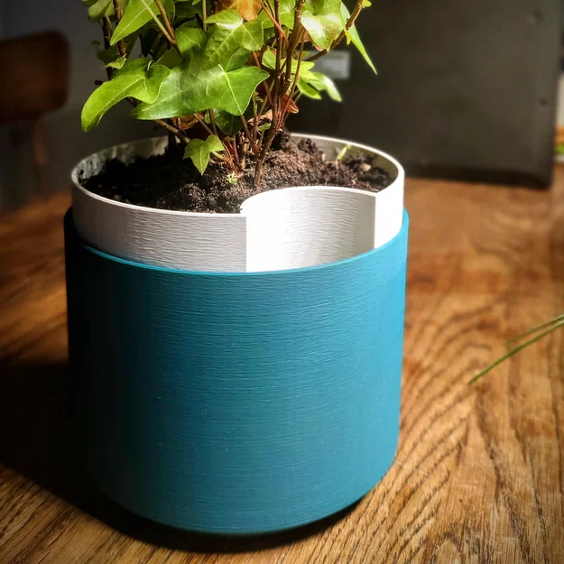 Chậu cây tự tưới hiện đại - Image 1