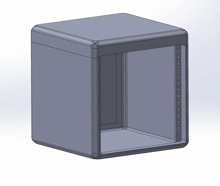 Tủ rack mạng mini 10 inch 5U - Image 2