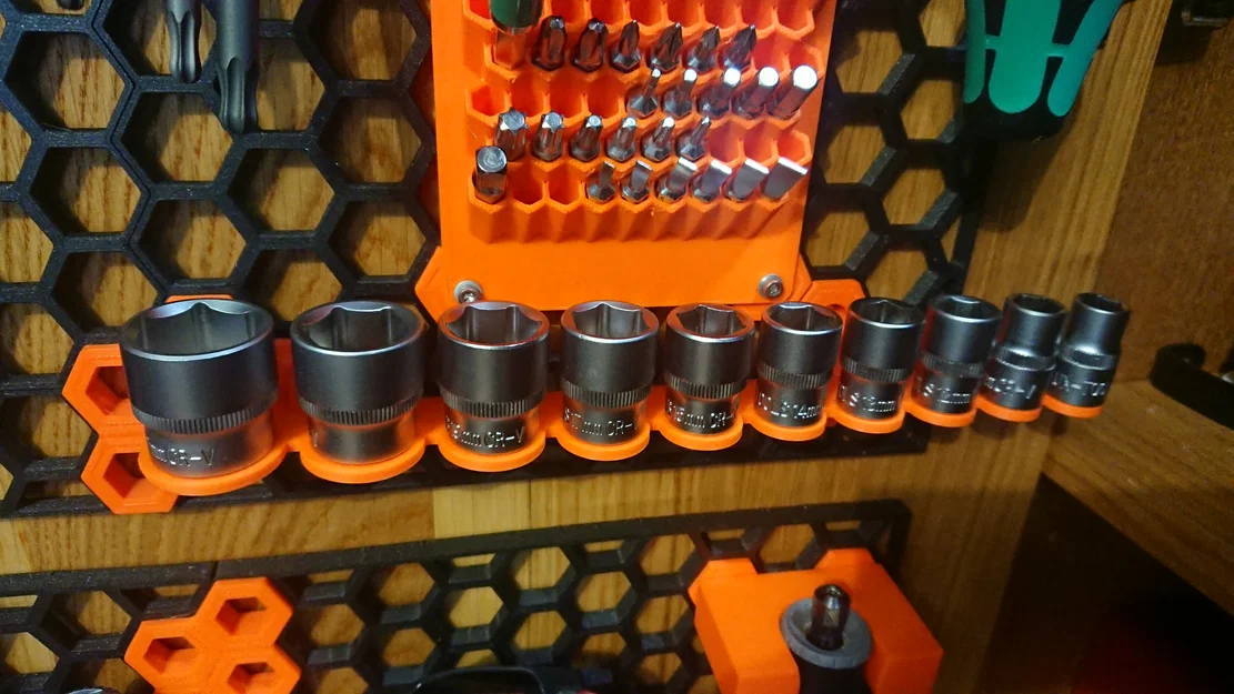 Giá đỡ đầu tuýp hệ mét cho Honeycomb Storage Wall - Image 1