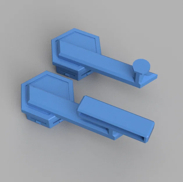 Móc Treo Thước Kẻ HSW Cho Bảng Pegboard - Giải Pháp Gọn Gàng Tiện Lợi - Image 1