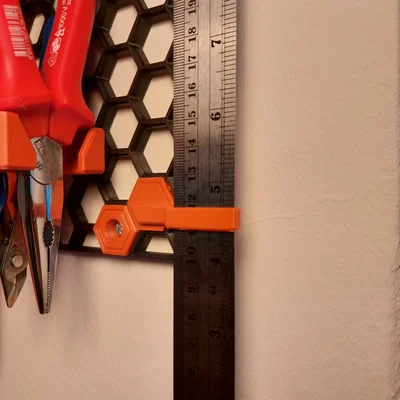 Móc Treo Thước Kẻ HSW Cho Bảng Pegboard - Giải Pháp Gọn Gàng Tiện Lợi