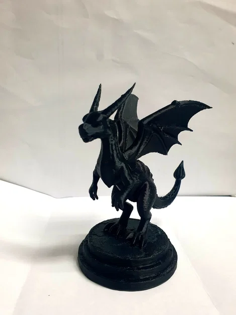 Tượng mô hình rồng (Drachen Büste) trang trí để bàn ấn tượng - Image 3