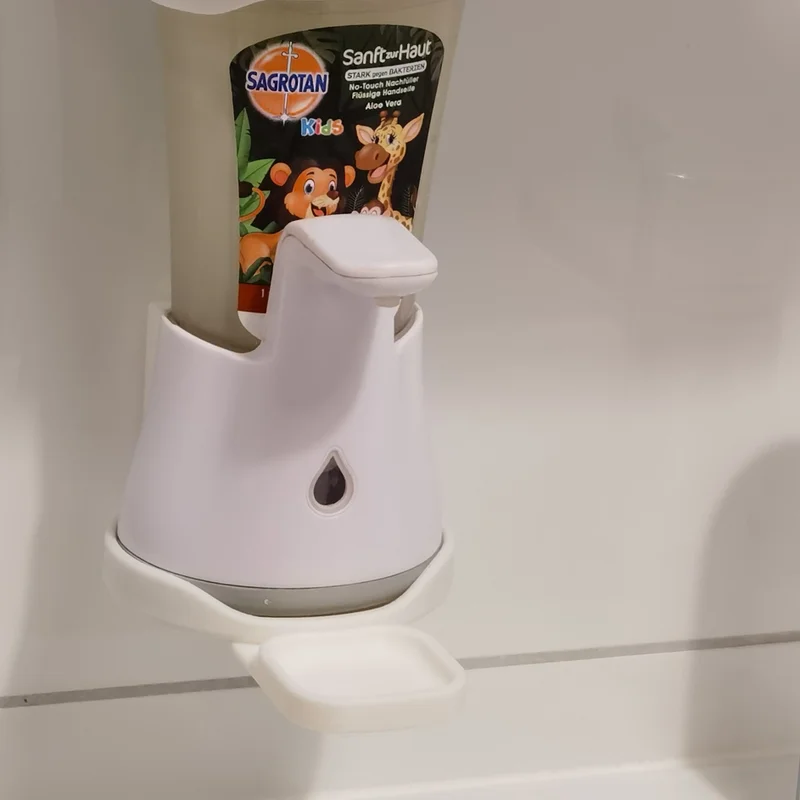 Kệ treo tường cho máy xịt xà phòng SAGROTAN/DETTOL no touch