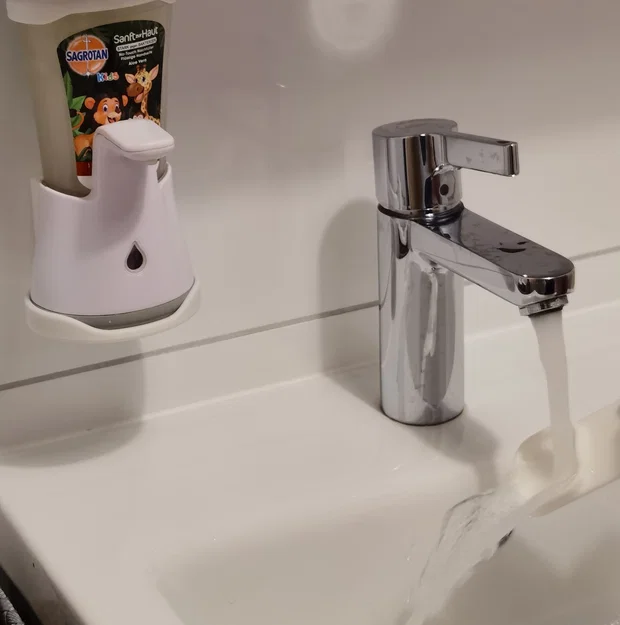 Kệ treo tường cho máy xịt xà phòng SAGROTAN/DETTOL no touch - Image 4