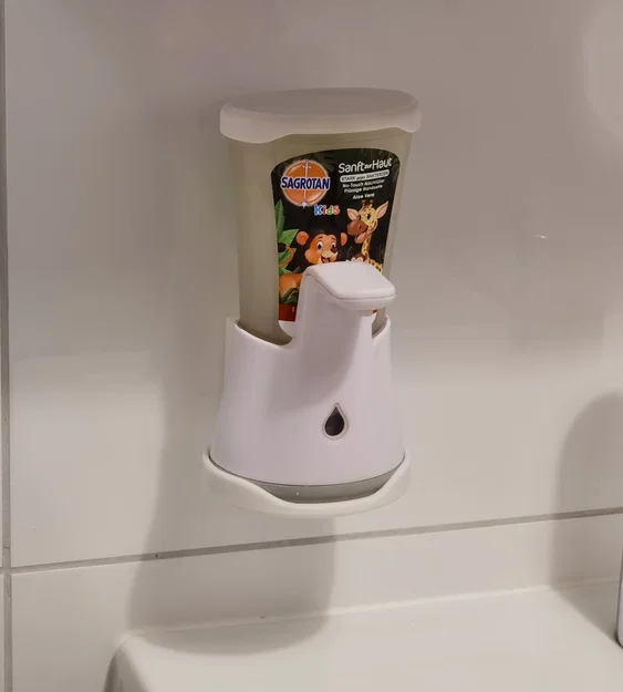 Kệ treo tường cho máy xịt xà phòng SAGROTAN/DETTOL no touch - Image 5