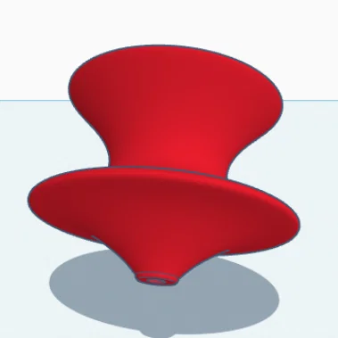Mô hình Magis Spun Chair Fidget thu nhỏ - Đồ chơi trang trí độc đáo