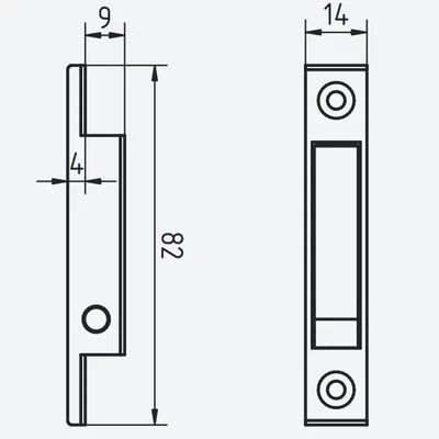 Móc treo tường gập gọn cho tấm tiêu âm