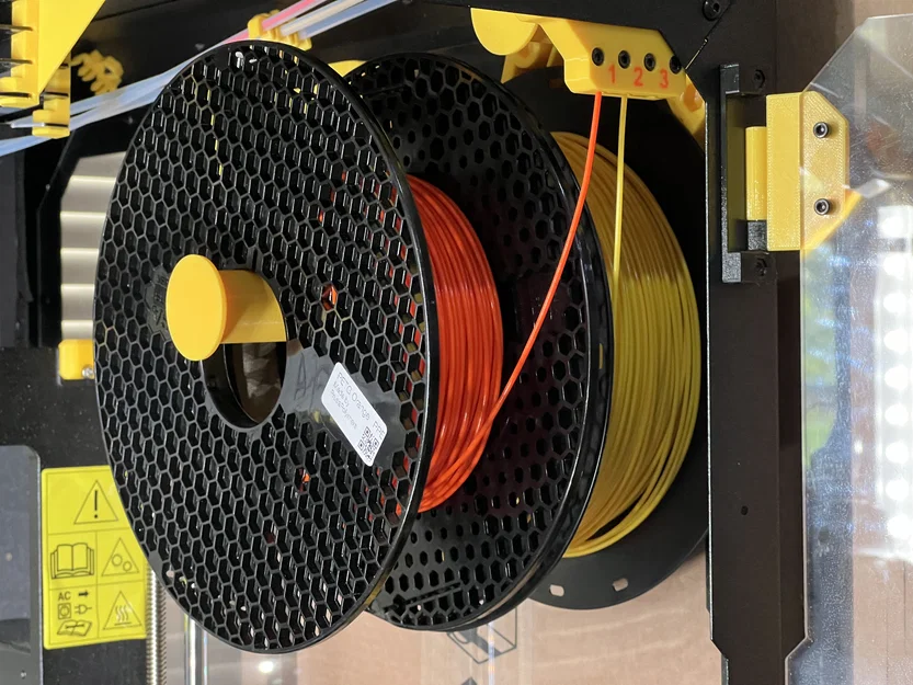 Giá đỡ cuộn nhựa (1kg hoặc 2kg) cho Original Prusa Enclosure - Có thể tùy chỉnh - Image 1