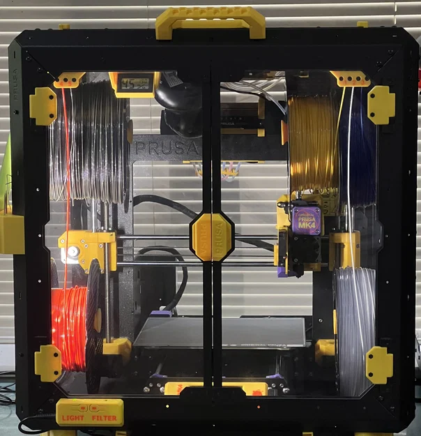 Giá đỡ cuộn nhựa (1kg hoặc 2kg) cho Original Prusa Enclosure - Có thể tùy chỉnh - Image 2