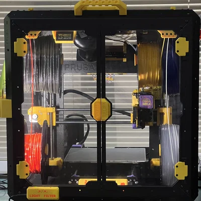 Giá đỡ cuộn nhựa (1kg hoặc 2kg) cho Original Prusa Enclosure - Có thể tùy chỉnh