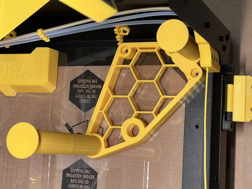 Giá đỡ cuộn nhựa (1kg hoặc 2kg) cho Original Prusa Enclosure - Có thể tùy chỉnh - Image 3