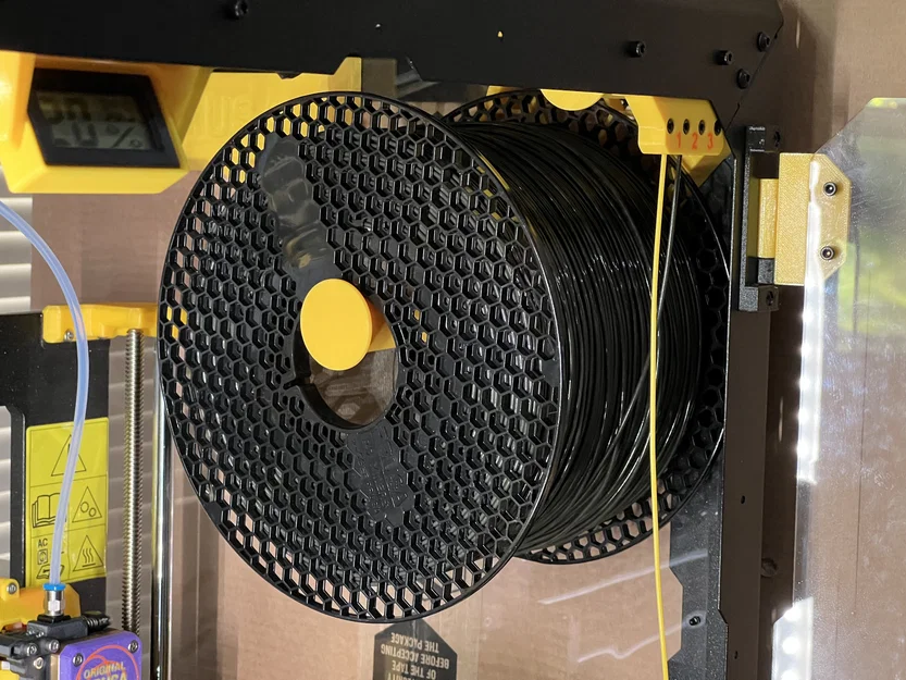 Giá đỡ cuộn nhựa (1kg hoặc 2kg) cho Original Prusa Enclosure - Có thể tùy chỉnh - Image 9