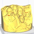 Mô hình núi Rushmore có Donald Trump in 3D - Thumbnail 1