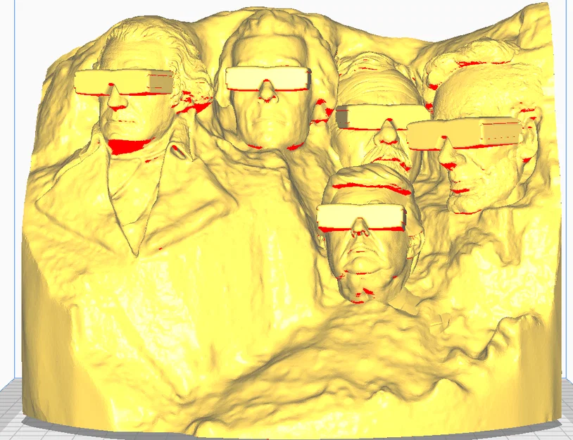 Mô hình núi Rushmore có Donald Trump in 3D - Image 4