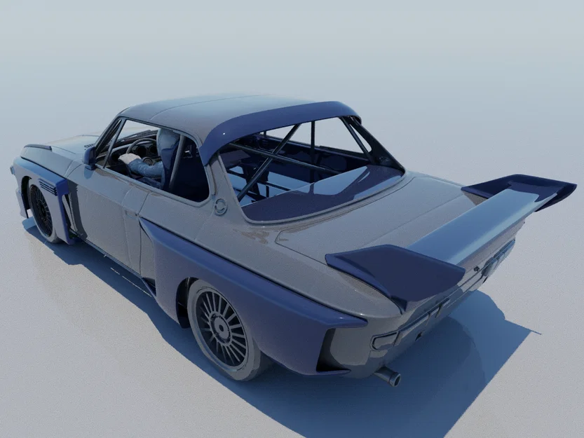 Bộ Racing Kit Độ Xe BMW 3.0 CSL E9 Tỉ Lệ 1/10 Đẹp Mắt - Image 1