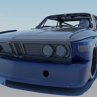 Bộ Racing Kit Độ Xe BMW 3.0 CSL E9 Tỉ Lệ 1/10 Đẹp Mắt