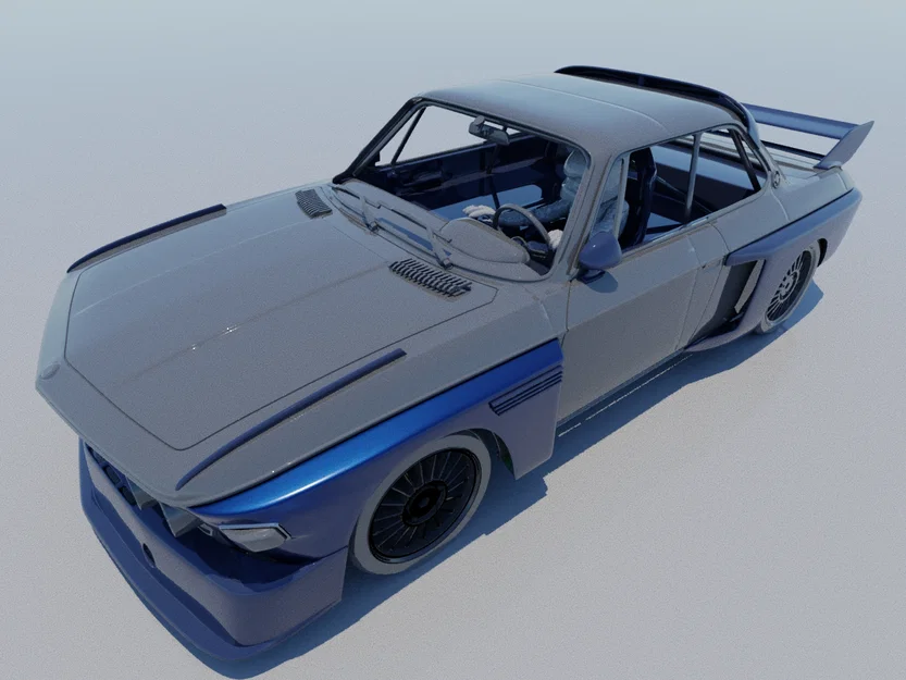 Bộ Racing Kit Độ Xe BMW 3.0 CSL E9 Tỉ Lệ 1/10 Đẹp Mắt - Image 5