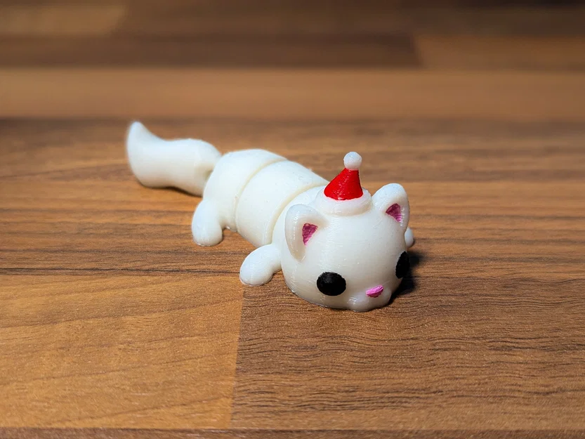 Mèo Giáng Sinh Khớp Nối Dễ Thương - Image 2