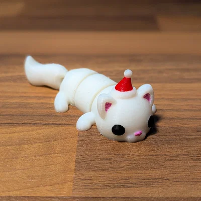 Mèo Giáng Sinh Khớp Nối Dễ Thương