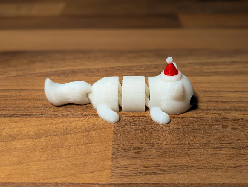 Mèo Giáng Sinh Khớp Nối Dễ Thương - Image 4