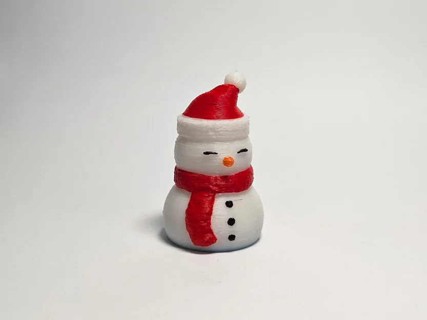 Mô hình người tuyết Noel mini xinh xắn trang trí Giáng sinh - Image 2