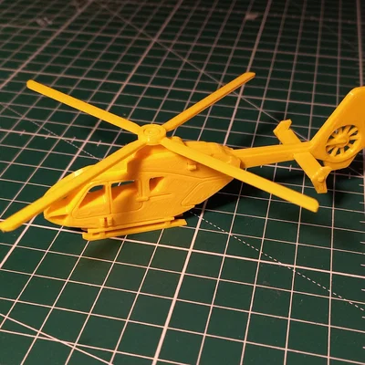 Mô hình Kit Card trực thăng Eurocopter EC135 / Airbus H135